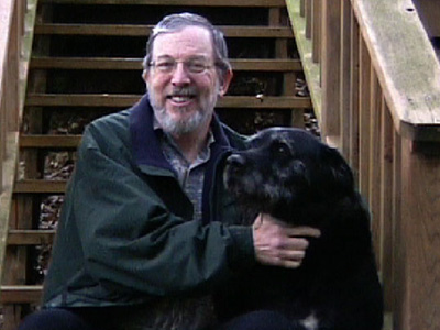 Smitty and his dog Duende