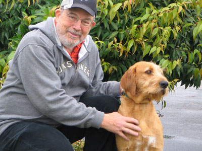 Smitty and his pup Tiago